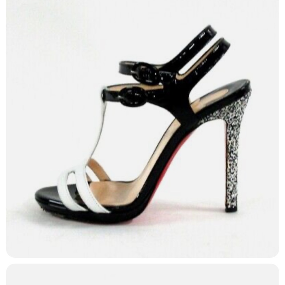 Christian Louboutin patent leather heel